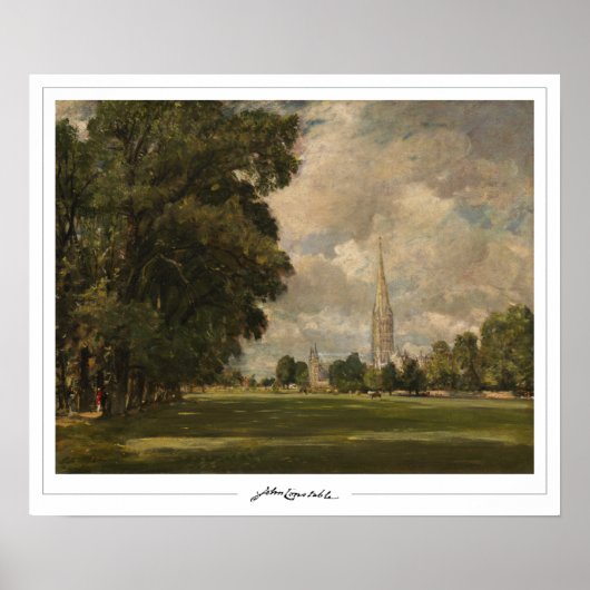 John Constable Zedign Art Poster #9-2 (Vorne)