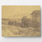 John Constable | Zeichnung für den Eingang zum Gem Fotoplatte (Vorderseite)