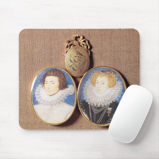 John Croker und seine Ehefrau Frances Mousepad (Mit Mouse)