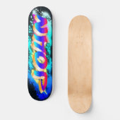 JOHN Customized Graffiti Skateboard (Vorderseite)