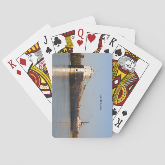 John D. Leitch 2019 Spielkarten (Rückseite)
