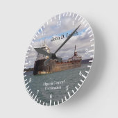 John D. Leitch clock Runde Wanduhr (Winkel)