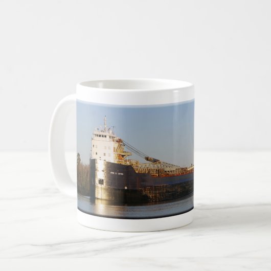 John D. Leitch-Kaffee-Tasse Kaffeetasse (Vorderseite Links)