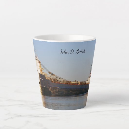 John D. Leitch Latte Tasse (Vorderseite)