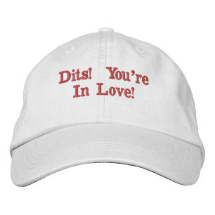 John Daker: Dits!  Du bist in der Liebe!  Hat Bestickte Baseballkappe