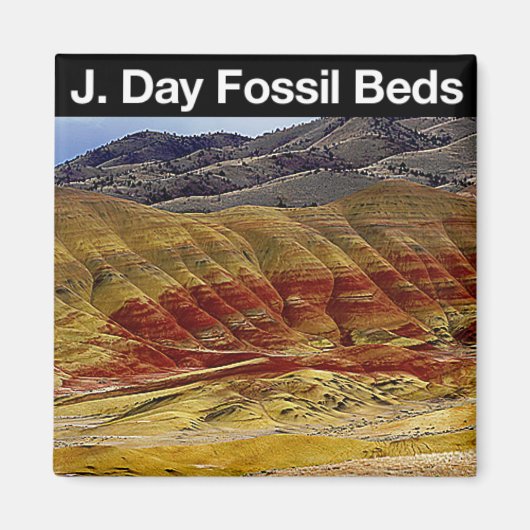 John Day Fossil Beds National Monument Magnet (Vorne)