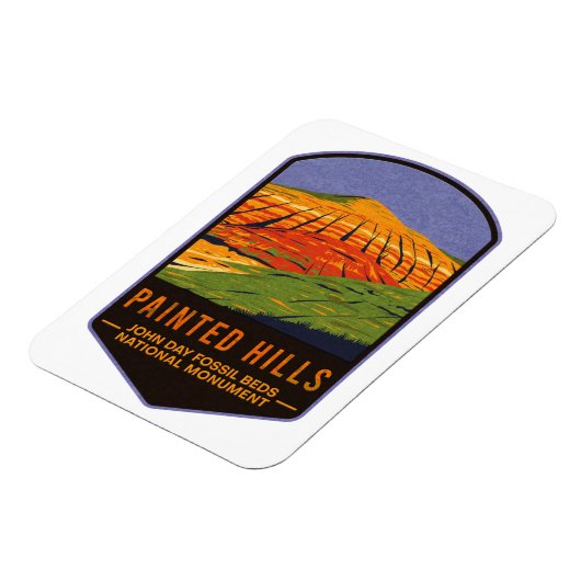 John Day Fossil Beds National Monument Magnet (Linke Seite)