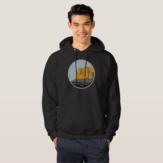 John Day Fossil Beds National Monument Oregon Hoodie (Vorne ganz)