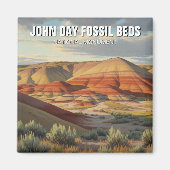 John Day Fossil Beds National Monument Oregon Magnet (Vorne)