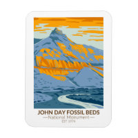 John Day Fossil Beds National Monument Oregon