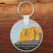 John Day Fossil Beds National Monument Oregon Schlüsselanhänger (Vorderseite)