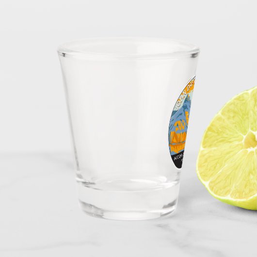 John Day Fossil Beds National Monument Oregon Schnapsglas (Links)