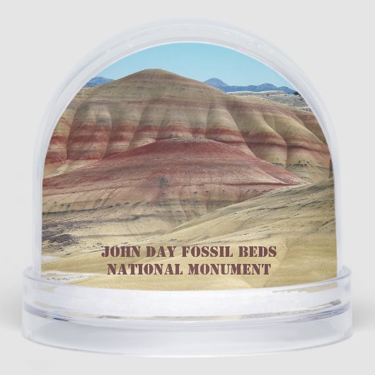 John Day Fossil Beds National Monument Photo Schneekugeln (Vorderseite)