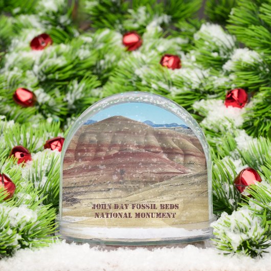 John Day Fossil Beds National Monument Photo Schneekugeln (Weihnachten)