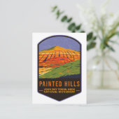 John Day Fossil Beds National Monument Postkarte (Stehend Vorderseite)