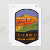 John Day Fossil Beds National Monument Postkarte (Vorne/Hinten)