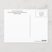 John Day Fossil Beds National Monument Travel Postkarte (Rückseite)