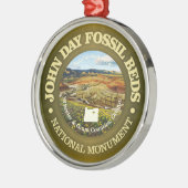 John Day Fossil Beds (NM) Ornament Aus Metall (Links)