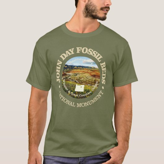 John Day Fossil Beds (NM) T-Shirt (Vorderseite)