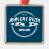 John Day River Oregon Kayaking Ornament Aus Metall (Vorne)