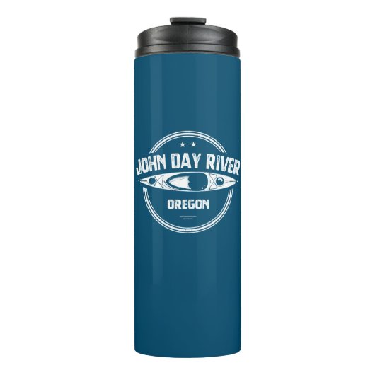 John Day River Oregon Kayaking Thermosbecher (Vorderseite)