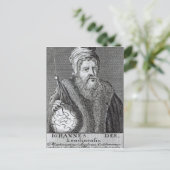 John Dee a Londoner Postkarte (Stehend Vorderseite)