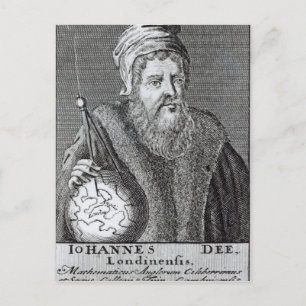 John Dee a Londoner Postkarte