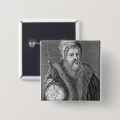 John Dee ein Londoner Button (Vorne & Hinten)