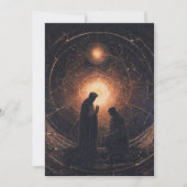 John Dee Occult Crystal Sphere Dankeskarte (Vorderseite)