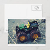 John Deer Toy Postkarte (Vorne/Hinten)