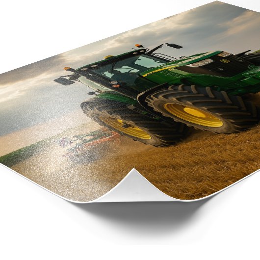 John Deere Fotodruck (Ecke)