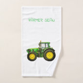John Deere Traktor für Landwirte Badhandtuch Set (Handtuch)