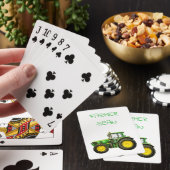 John Deere Traktor für Landwirte Spielkarten (In Situ)
