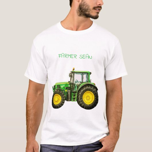 John Deere Traktor für Landwirte T-Shirt (Vorderseite)