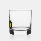 John Deere Traktor für Landwirte Whiskyglas (Rechts)