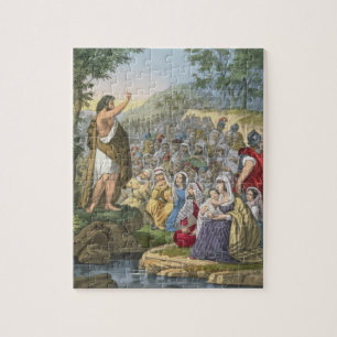 John, der in der Wildnis, von einem Bibel pri Puzzle
