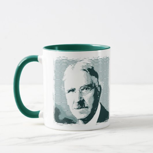 John Dewey in den Linien Tasse (Links)