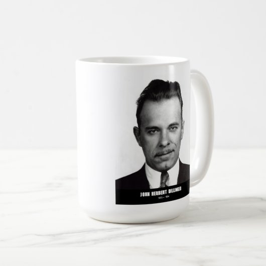 JOHN DILLINGER BEVERAGE TASSE (VorderseiteRechts)