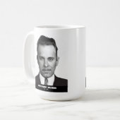 JOHN DILLINGER BEVERAGE TASSE (Vorderseite Links)
