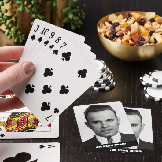 JOHN DILLINGER CARD DECK SPIELKARTEN (In Situ)