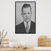 John Dillinger Poster (Küche)