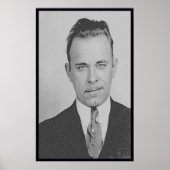 John Dillinger Poster (Vorne)