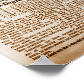 John Dillinger Public Enemy #1 Dies Reaching Poster (Ecke)