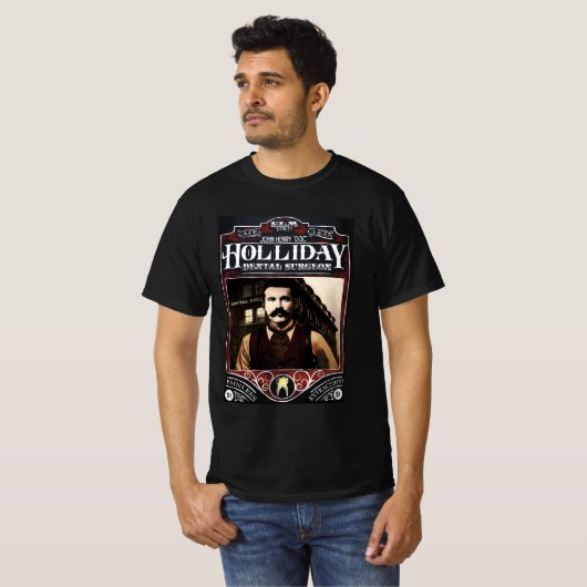 " John 'Doc' Holliday " T-Shirt (Vorne ganz)