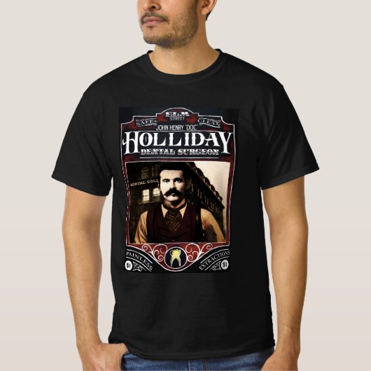 " John 'Doc' Holliday " T-Shirt (Vorderseite)