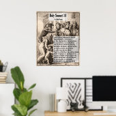 John Donne Death, Be Not Proud/Heiliger Sonnet 10 Poster (Heimbüro)