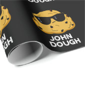 John Dough Funny Baking Pub Dark BG Geschenkpapier (Rolleneckpunkt)