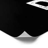 John Dough Funny Baking Pub Dark BG Poster (Ecke)