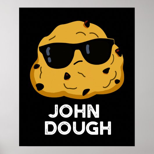 John Dough Funny Baking Pub Dark BG Poster (Vorne)