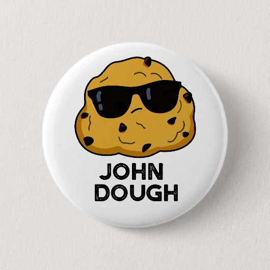 John Dough Funny Baking Puff Button (Vorderseite)